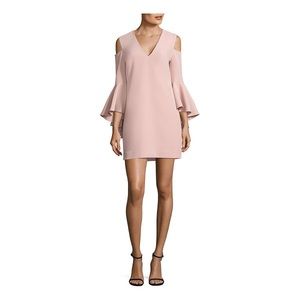 Milly Nicole Cold Shoulder Bell Sleeve Dress